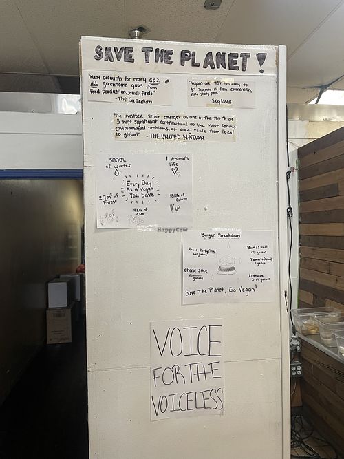 a lot of hand written messages   at The Happy Hooligans in San Jose