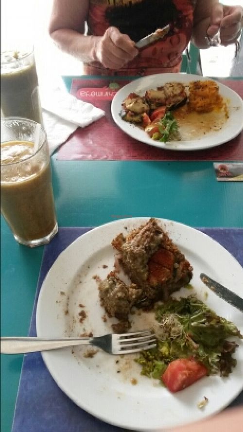 The food  at Chirimoya in Salta