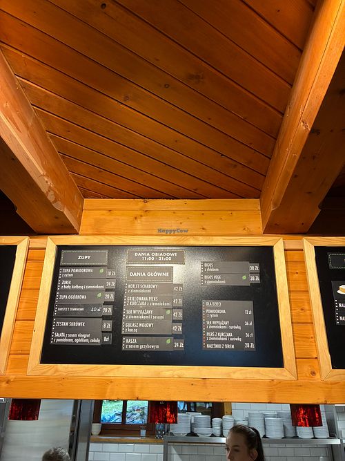 Dinner options at Schronisko Górskie PTTK in Bukowina Tatrzanska