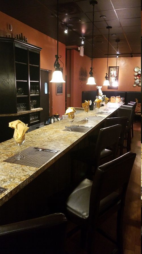 Large setting at Istanbul Restaurant in Williamsburg