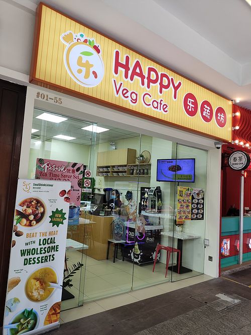  at Happy Veg Cafe 乐蔬坊 in Central Singapore