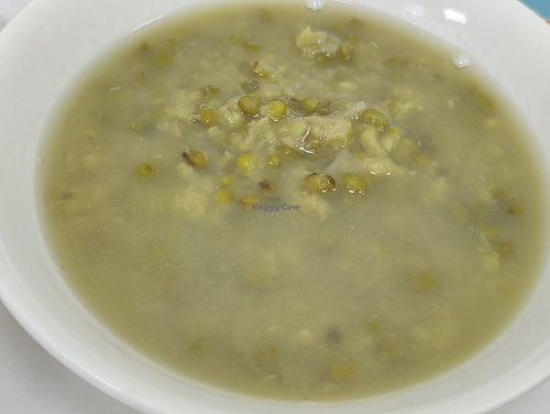 Green bean soup. Nice at Happy Veg Cafe 乐蔬坊 in Central Singapore