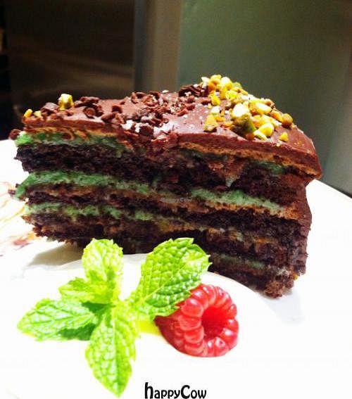 Chocolate Kugel Marzipan at Vienna Restaurant and Historic Inn in Southbridge