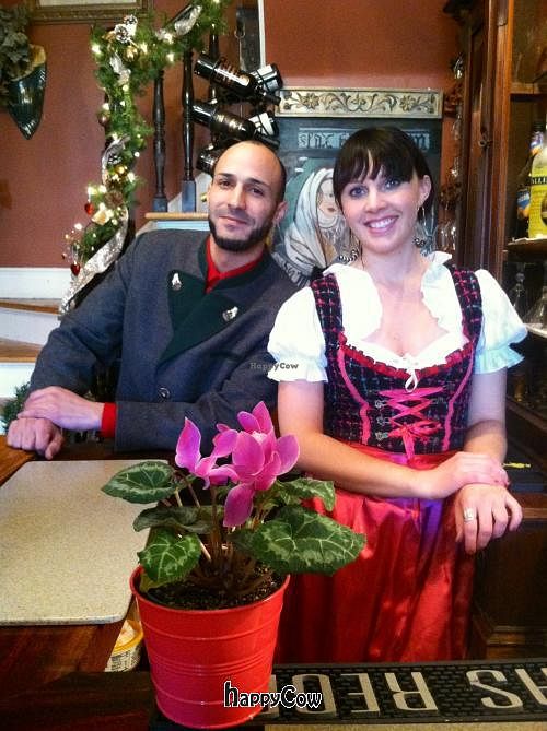 Our staff are dressed appropriately for your authentic experience and dining pleasure! at Vienna Restaurant and Historic Inn in Southbridge