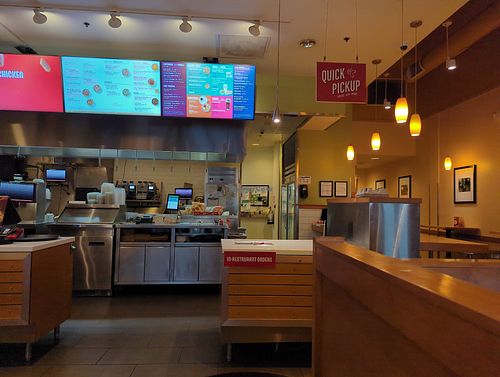 Vegan noodles and protein options available. at Noodles & Company in Des Moines