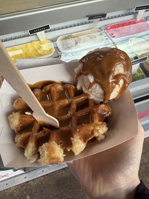   at Fifi's Ice Cream in Skegness