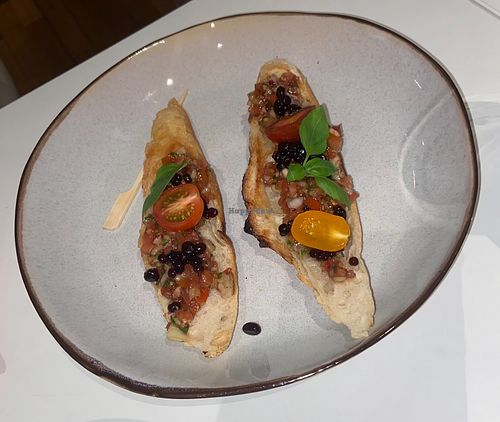 Pico De Gallo Bruschetta   at BEKIND. in Zagreb