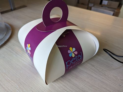 Boxed up at Petal Cupcakes in Auckland