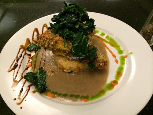 nutty tofu  at Walnut Grille in Newton