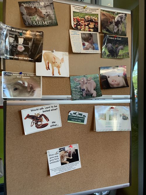 Yet they serve dairy? at Walnut Grille in Newton