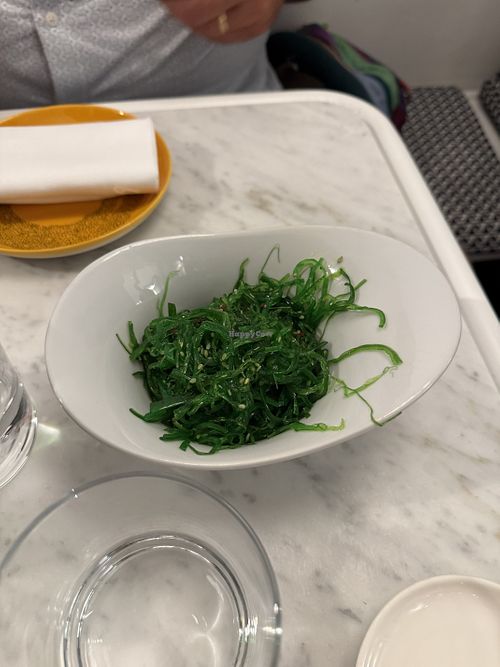 Wakame salad  at Misaki in Positano