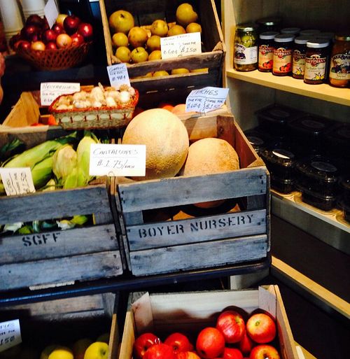Market offerings at One World Cafe in Baltimore