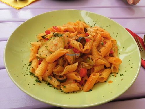 Gluten Free Pasta medterranean at Artha in Porec