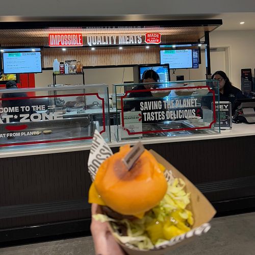 Impossible burger   at IMPOSSIBLE: Test Kitchen in Seattle