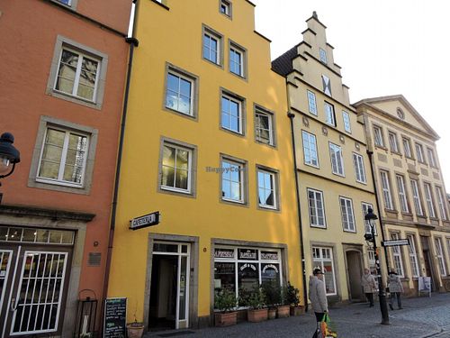 Front of restaurant at Cafeteria-Trattoria Am Rathaus in Osnabruck