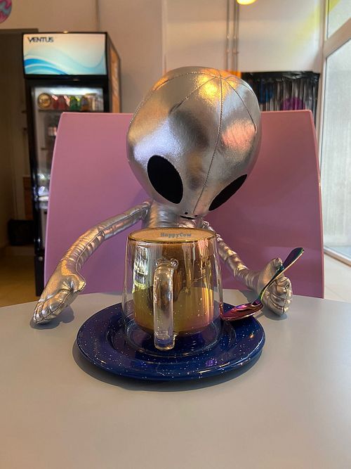  at Silver Glow Cafe in Santiago