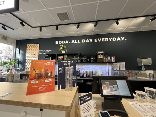   at CUPP Bubble Tea in Aberdeen