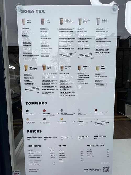   at CUPP Bubble Tea in Aberdeen