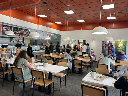 Bibibop - sit down space inside   at BIBIBOP in Dayton