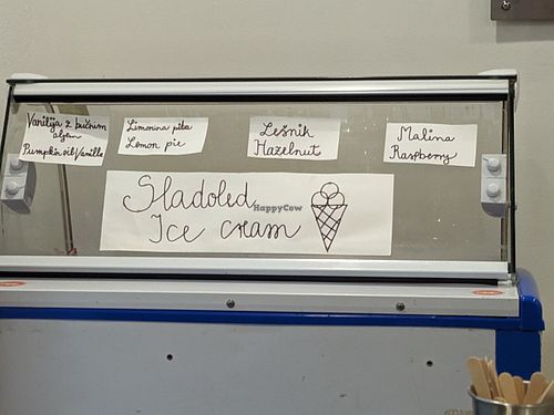 Ice cream at Grashka Deli in Ljubljana