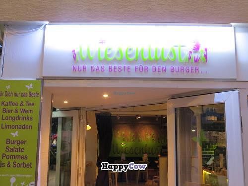 The entrance at Wiesenlust in Frankfurt