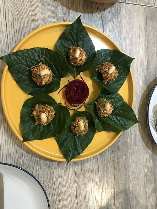 Lemongrass snacks  at Taste of Thailand in Bangkok