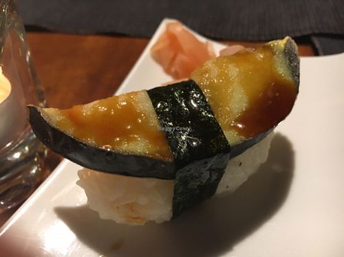 sushi  at Pod Norenami in Krakow