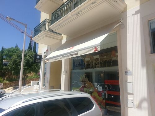 outside of restaurant at Cantina dos Sabores in Loule