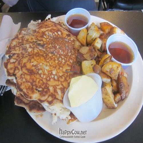 Blueberry Pancakes at Foodswings in Brooklyn