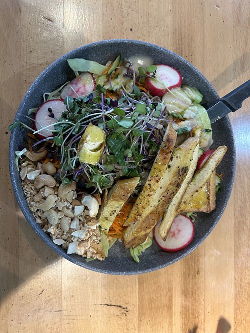 Soba noodle salad with tofu   at Great Full Gardens - Midtown in Reno