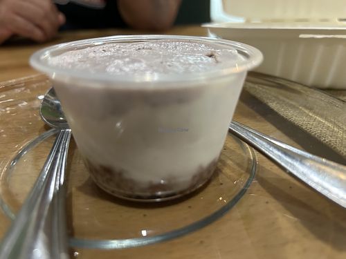 Strawberry cream dessert cup - super yummy!   at Great Full Gardens - Midtown in Reno