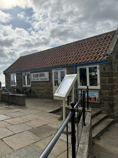   at Fish Box in Whitby