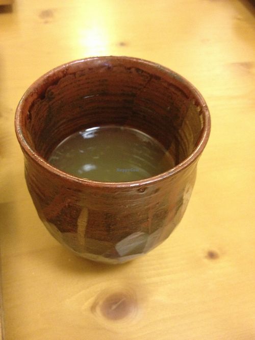 hot key lime juice at Gu Li Zi Ran Feng Wei in Tainan