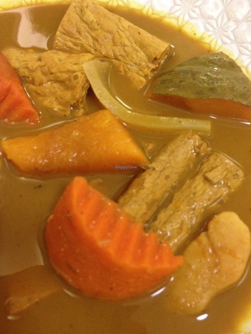 close-up - Pumpkin Curry at Gu Li Zi Ran Feng Wei in Tainan