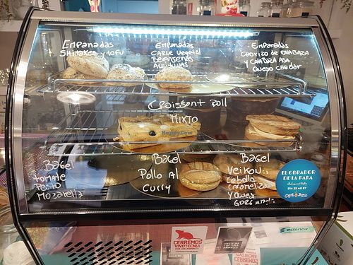 Selection of baked goods at El Obrador de la Paka in Madrid