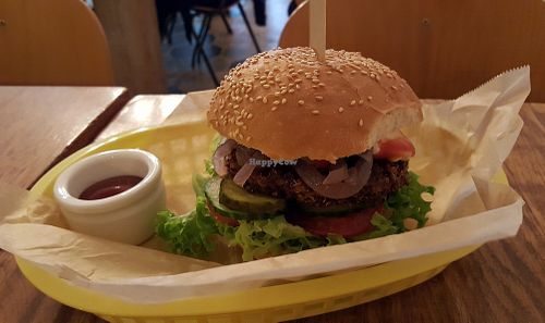 Amazing burger! at DopHert in Amsterdam