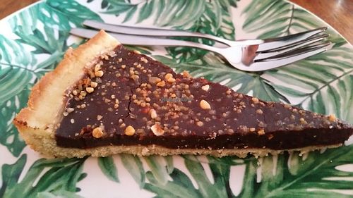 chocolate ganache cake at DopHert in Amsterdam