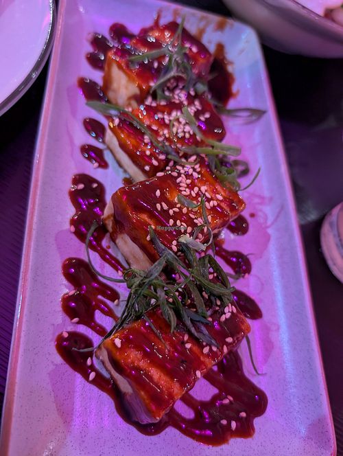 Sticky Tofu at Maew Maew in Terrigal