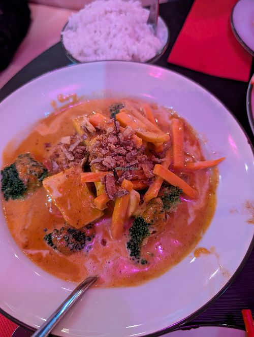 Vegan Yellow Curry at Maew Maew in Terrigal