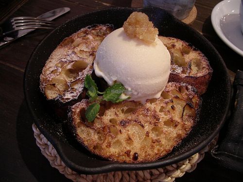 French toast 750yen (vegan). at Boji in Tokyo