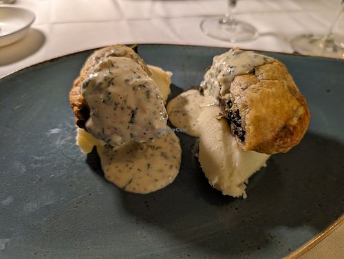 Portobello en Croute at Aurora in Hamilton