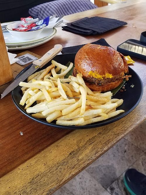 Beyond Burger at Praia Amador in Panama City