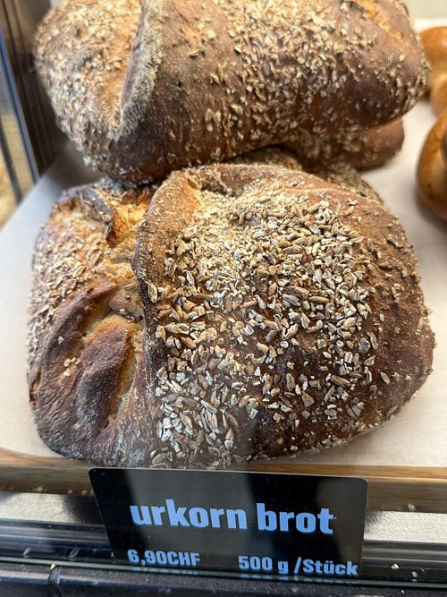 bread loafs  at Bakery Bakery - Basel SBB in Basel