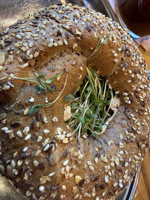 bagel  at Bakery Bakery - Basel SBB in Basel