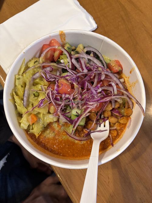 Custom bowls with chicken peas and lentils    at Hoyo's Kitchen  in Dublin