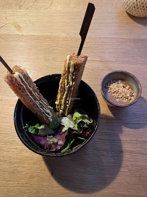 Tofu saté bowl  at Chay Vegan Göttingen in Gottingen