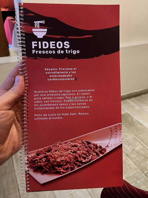   at Wabi Sabi  in Asuncion