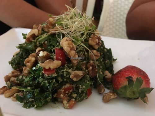 Kale Salad at The Sanibel Sprout in Sanibel