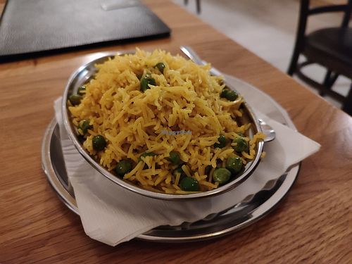 Seasoned rice (very yummy) at Mountain in Liberec