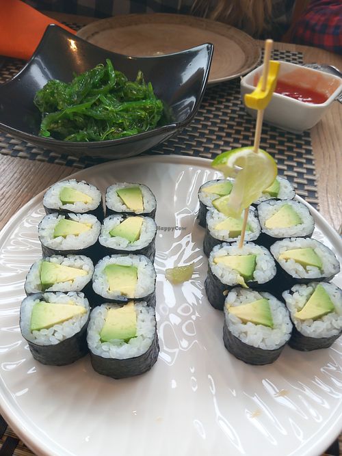 Sushi vegano at Bar Ristorante Sushi Aria d'Oriente in Brunico